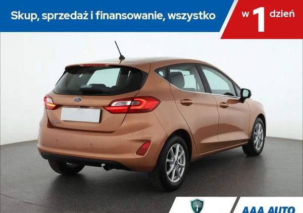 Ford Fiesta cena 46000 przebieg: 45728, rok produkcji 2017 z Sierpc małe 211